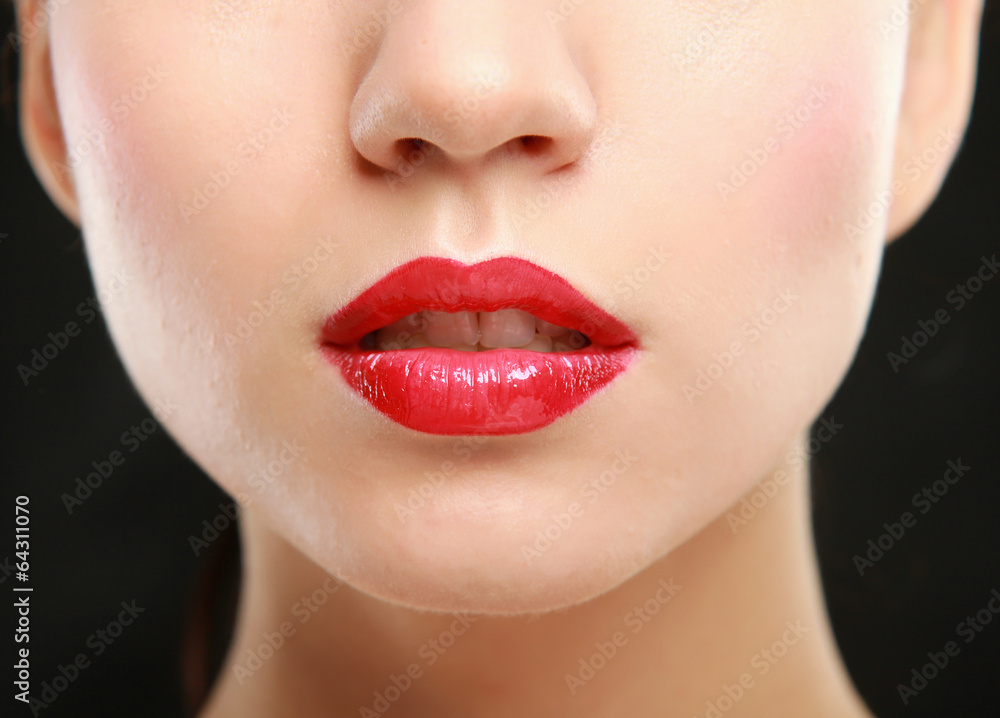 Makeup.Professional Make-up. Lipgloss. Lipstick Makeup.Professional Make-up. Lipgloss. Lipstick