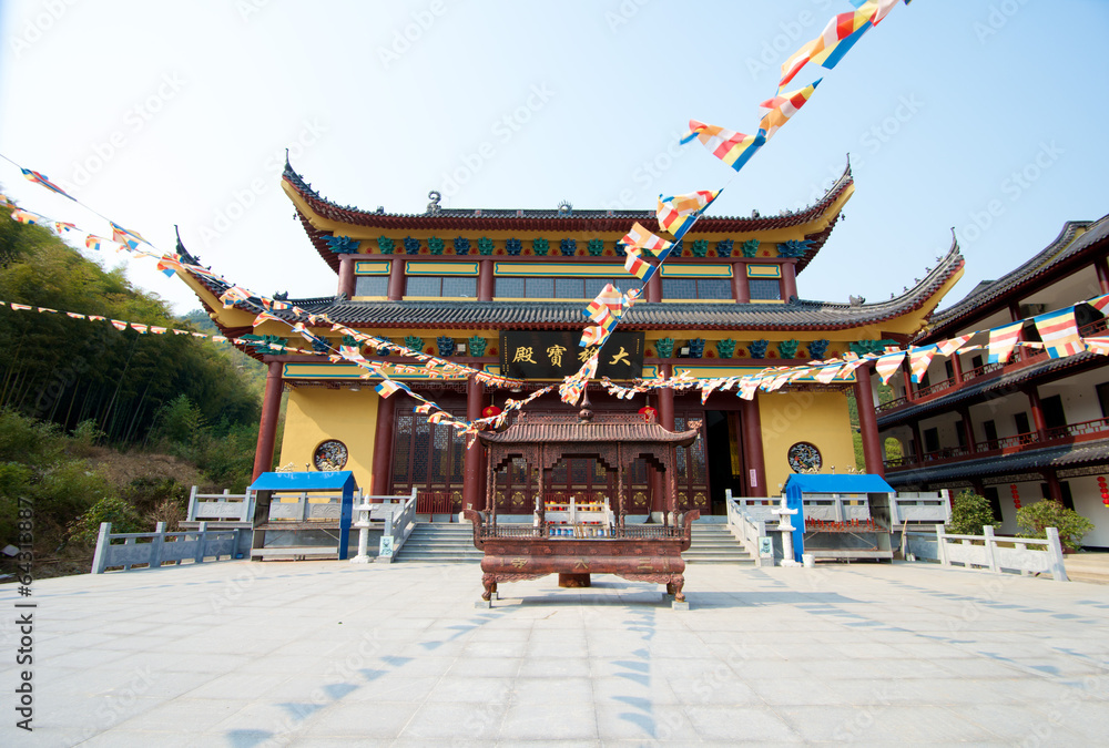 Obraz premium Ancient Chinese Temple