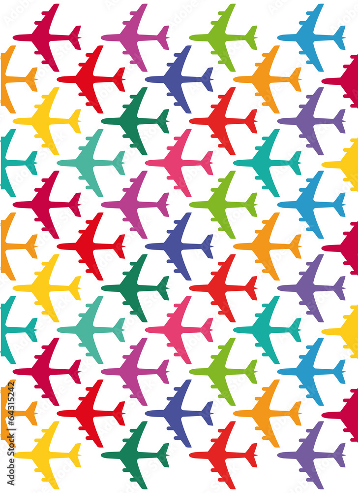 bunte Flugzeuge bunte Flugzeuge