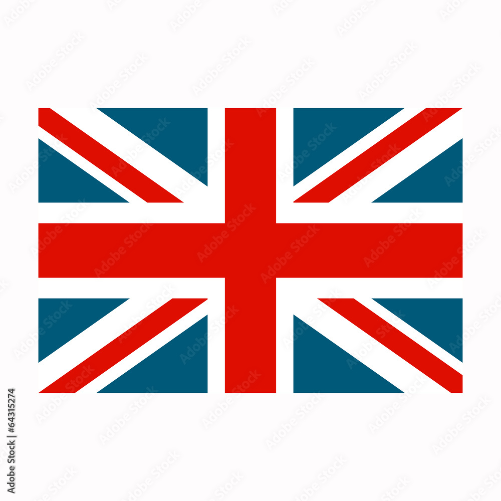 Vector Illustration of the United Kingdom Flag Vector Illustration of the United Kingdom Flag