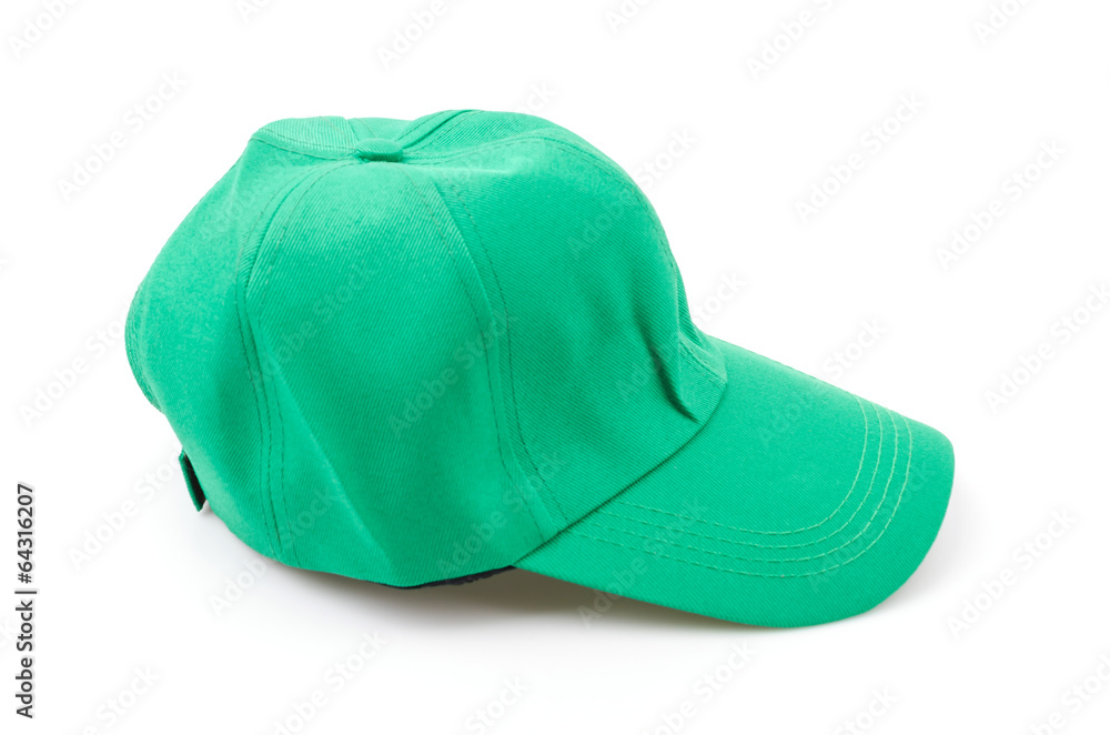 Baseball cap isolated white background Baseball cap isolated white background
