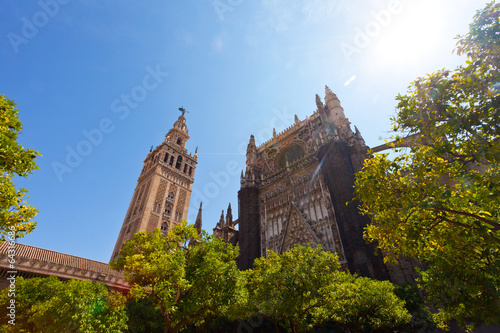 Cathedral and GIralda Tower, Seville, Spain