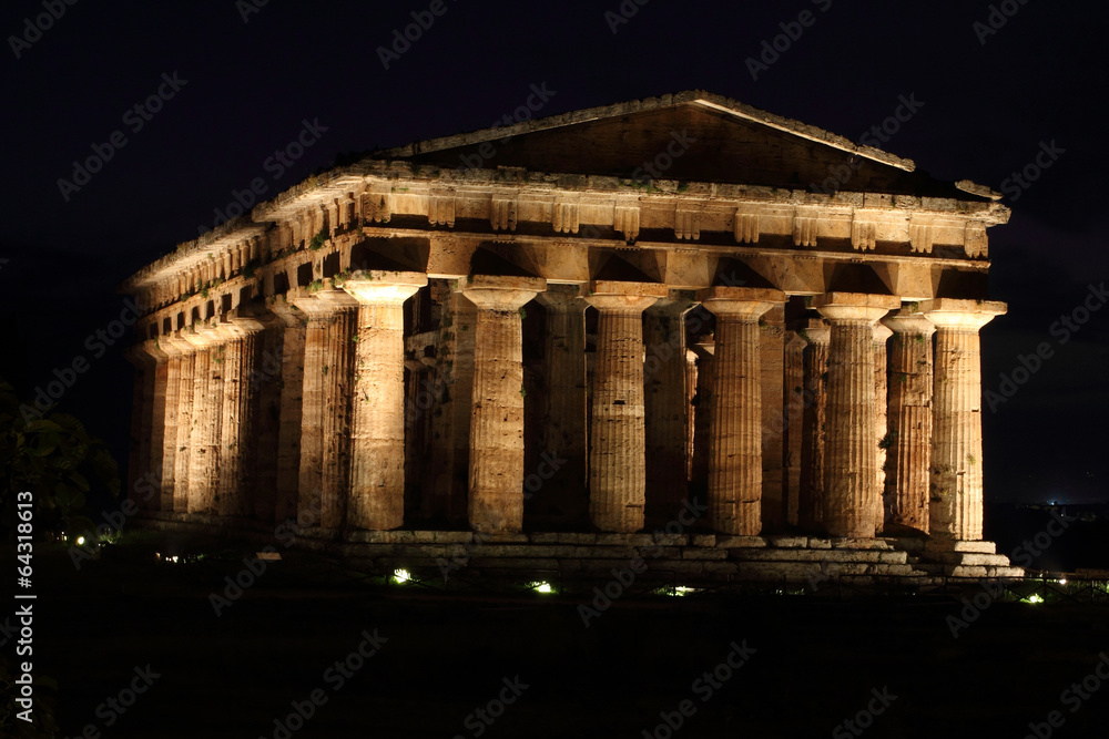 Obraz premium Paestum temple