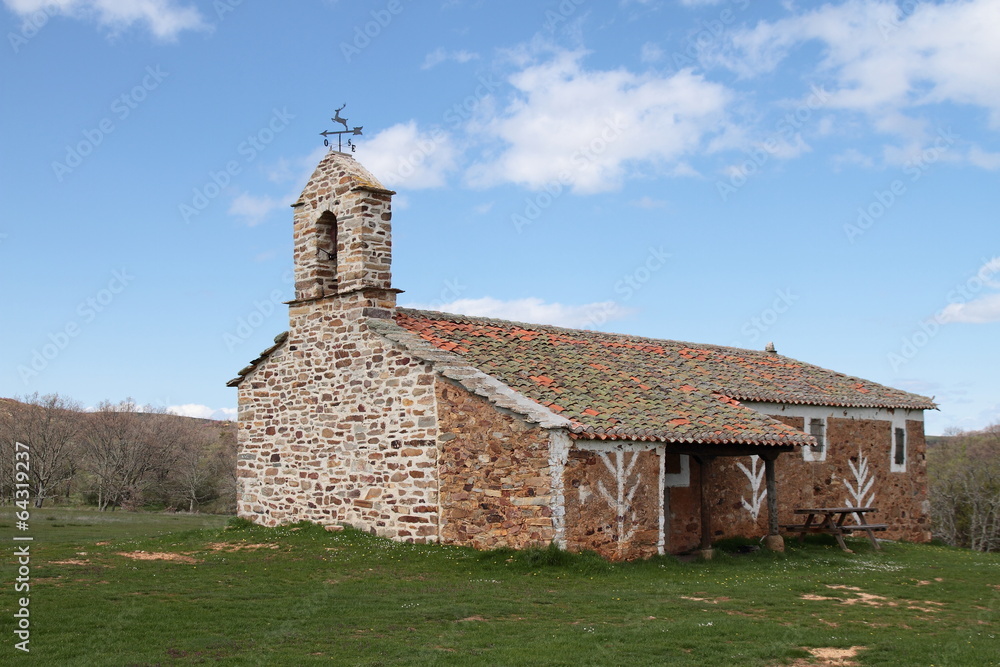 Ermita de San Esteban, Brazuelo, Astorga, León.
