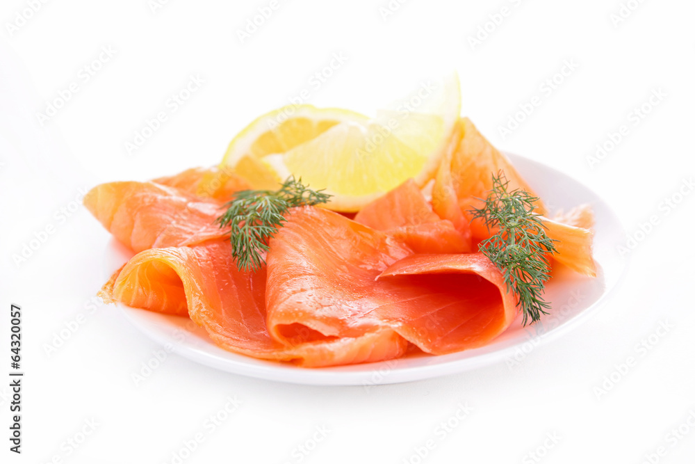 salmon and dill