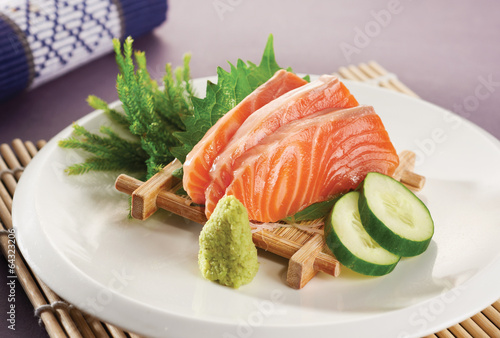 sashimi salmon