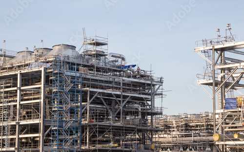 liquefied natural gas Refinery Factory © PhonProm