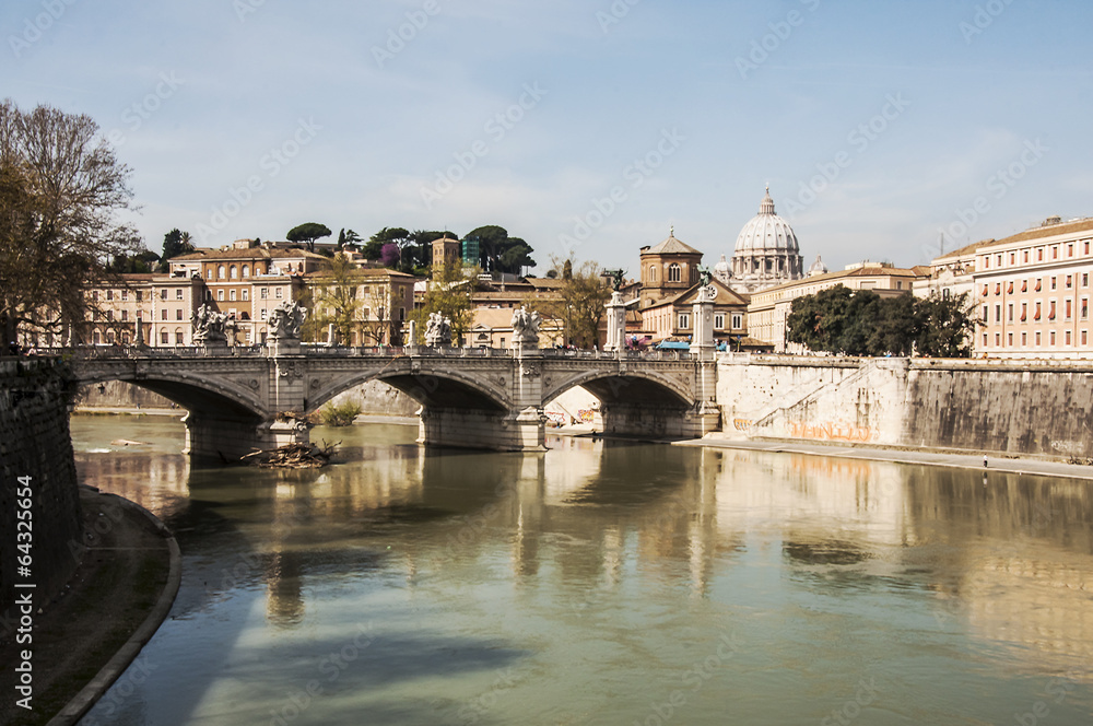 Obraz premium Tiber river