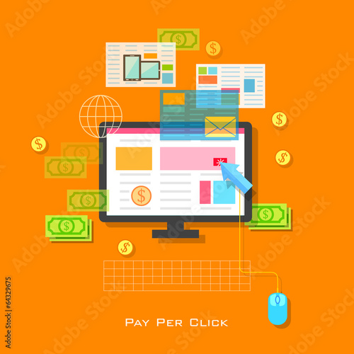 Pay per Click Concept