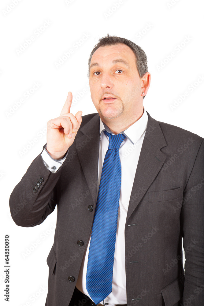 Businesman doing different poses Businesman doing different poses