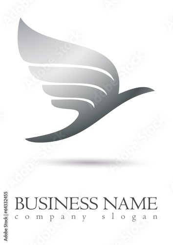 Business logo bird design