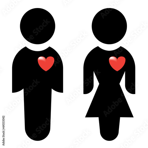 Man and woman symbols
