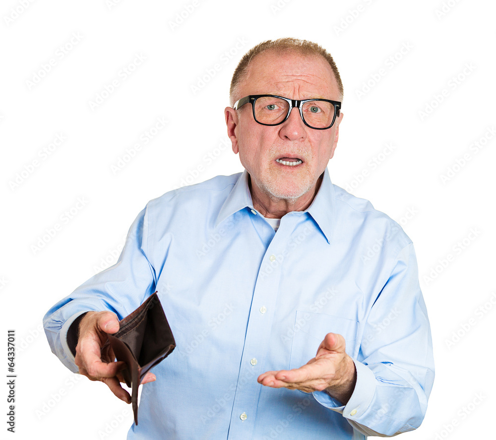 Man hand open an empty wallet on white background Stock Photo by ©mraoraor  141924156