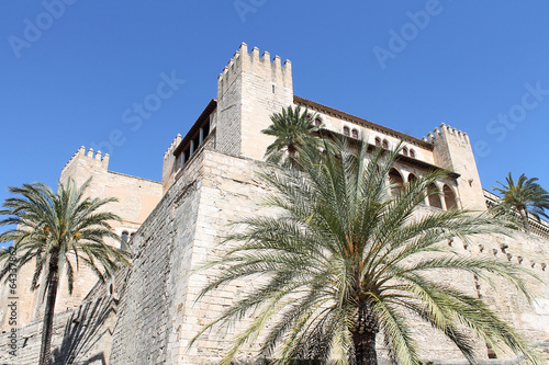 Palma de Mallorca, the royal palace of Almudaina photo