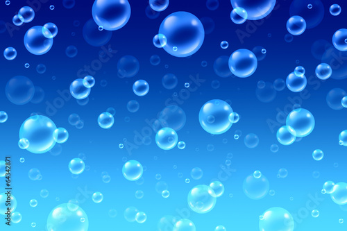 Bubbles Water Concept