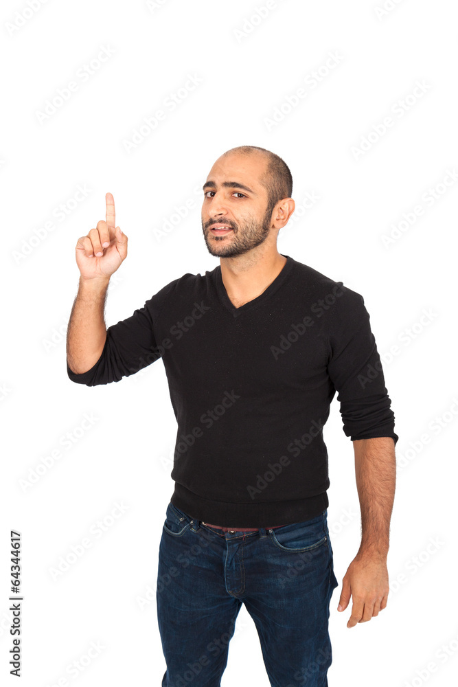 Young man posing Young man posing