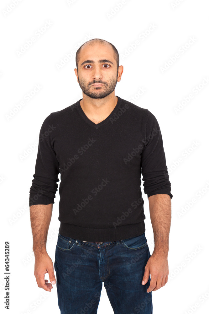 Fototapeta premium Young man posing