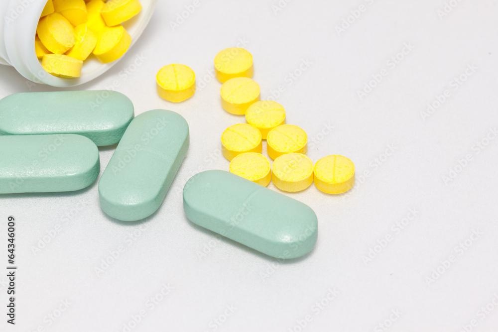 the medicine on paper background the medicine on paper background