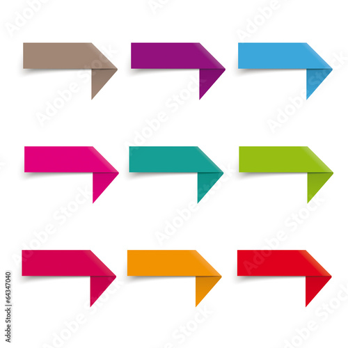 Infographic Elements Buckling Papers