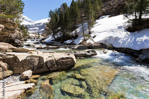 Waterfall in Ordesa National Park