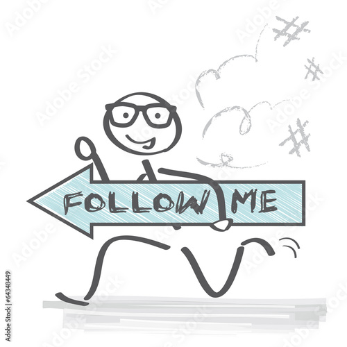 follow me