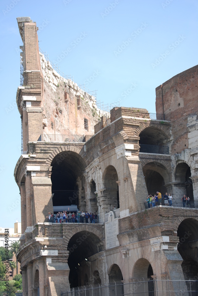 Italy. Rome. The ancient Collosseo
