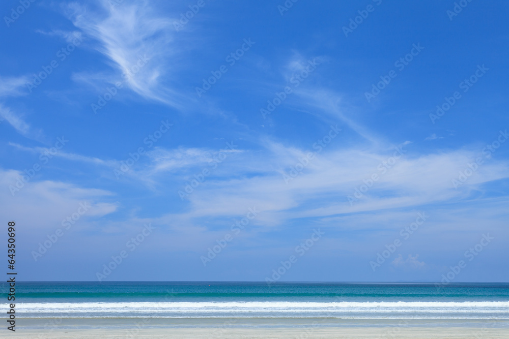 Fototapeta premium Blue Sky Sea