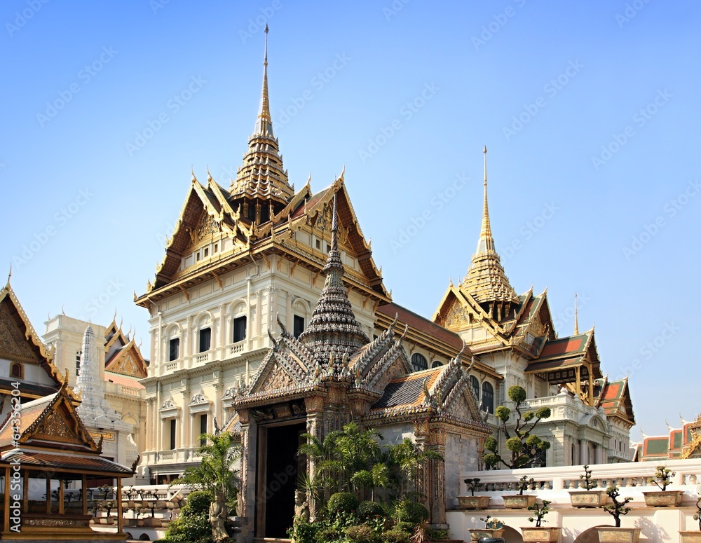 Naklejka premium Grand Palace, Bangkok, Thailand