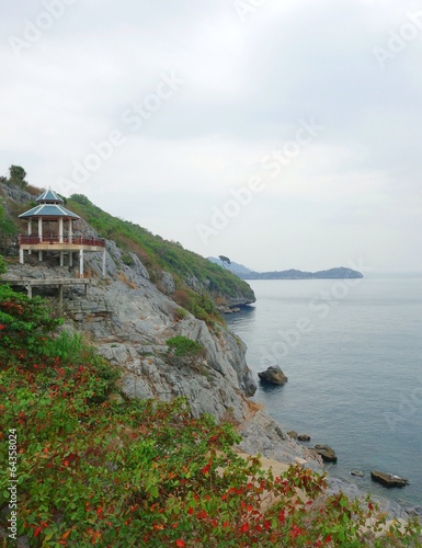 Top viewpoint on an island in Thailand