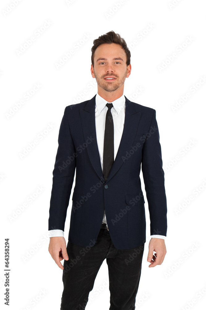 Young businessman posing Young businessman posing