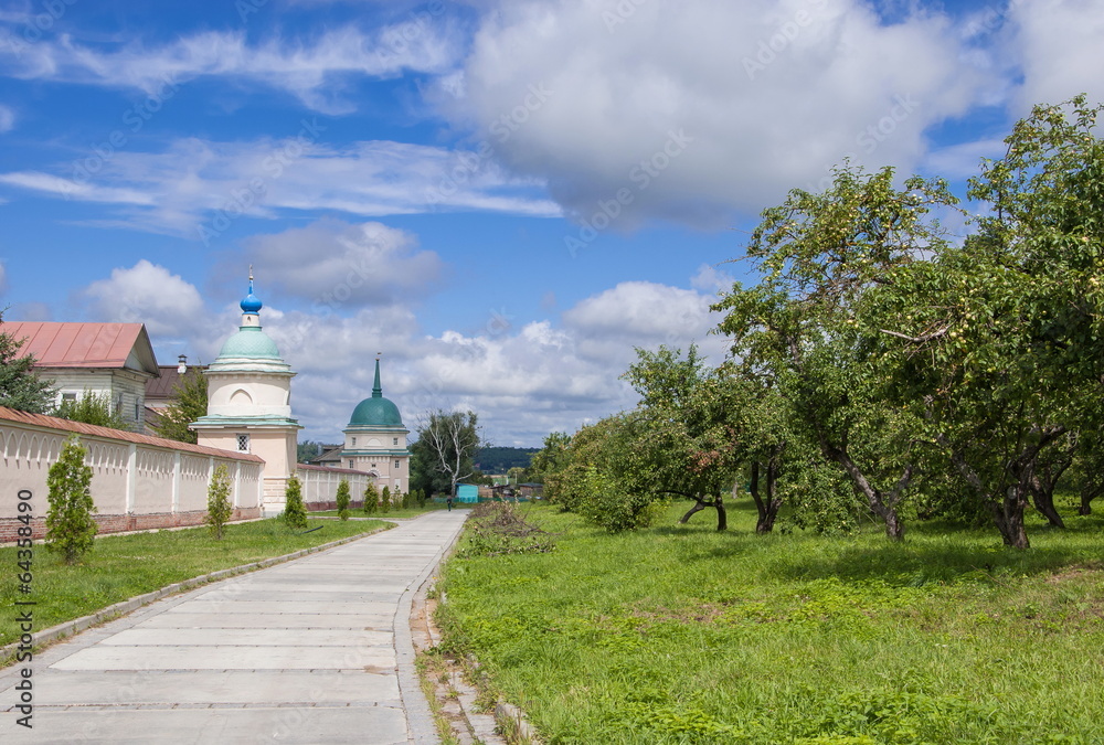 Apple Monastery Garden in Optina Hermitage