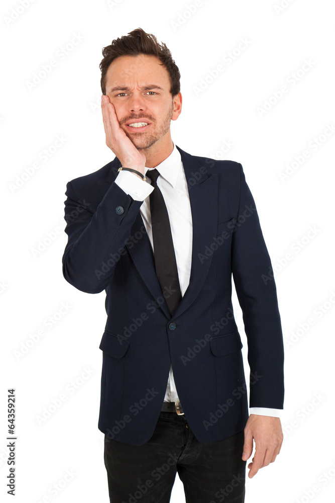 Young businessman posing Young businessman posing