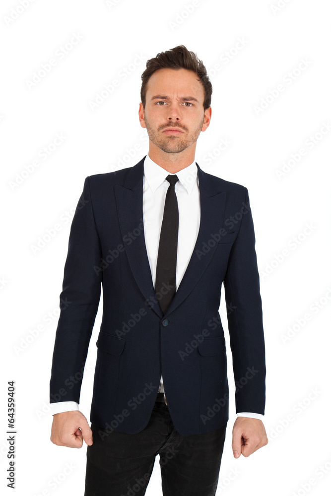Young businessman posing Young businessman posing