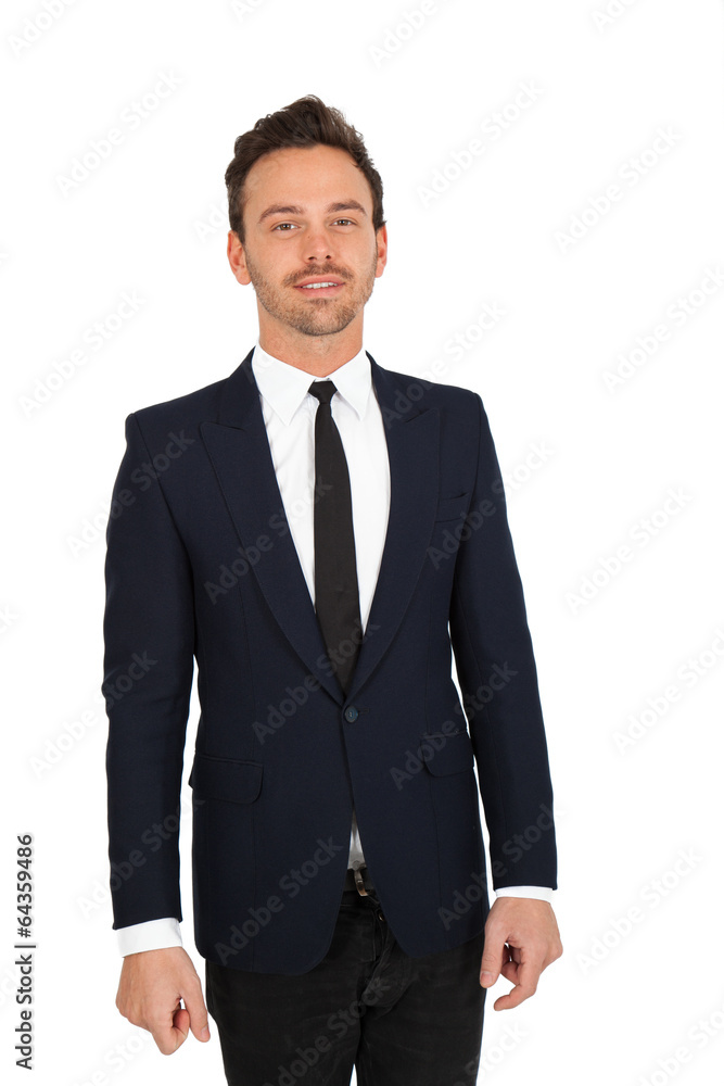 Young businessman posing Young businessman posing