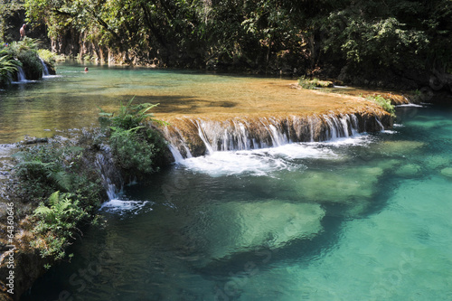 Natural monument park of Semuc Champey at Lanquin photo