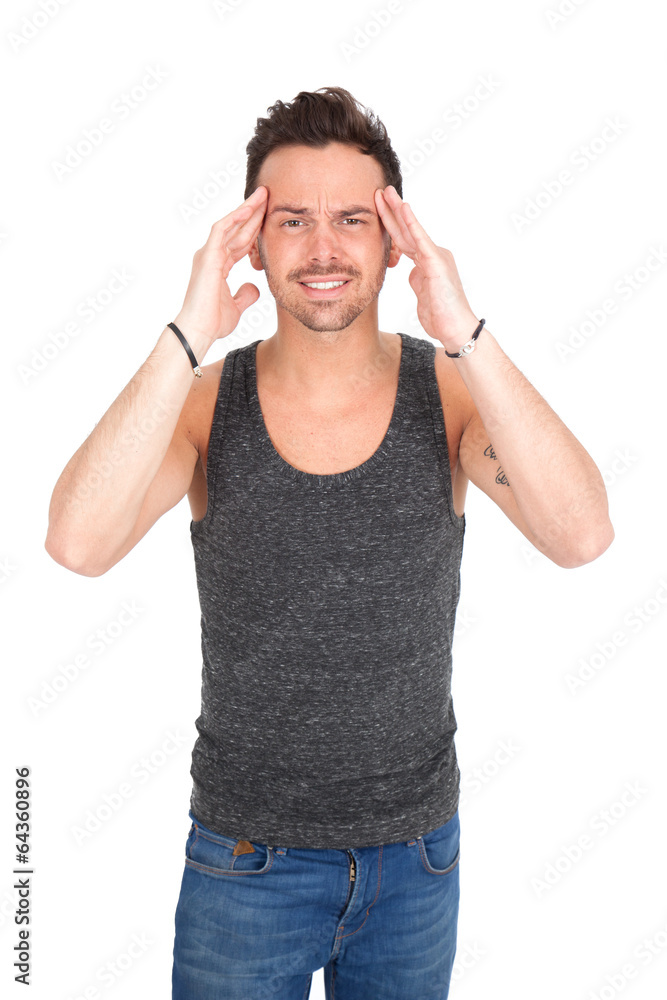 Young man posing Young man posing