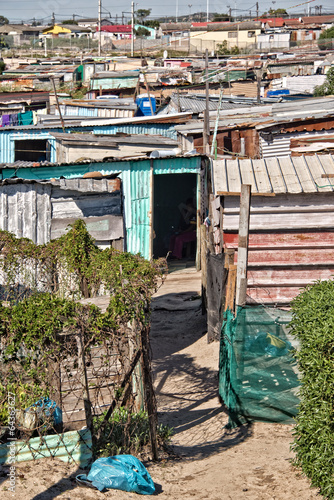 Township near Cape Town, South Africa