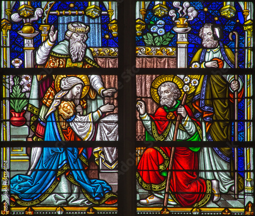 Mechelen - Wedding of Virgin Mary and st. Joseph in cathedral