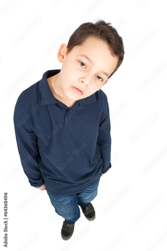 Handsome little boy posing Handsome little boy posing