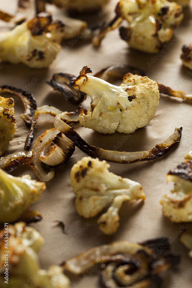 Roasted White Organic Cauliflower Roasted White Organic Cauliflower