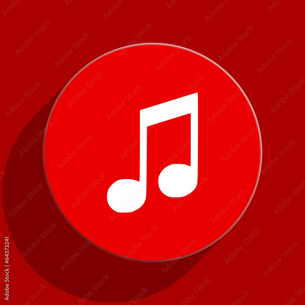 music web flat icon music web flat icon