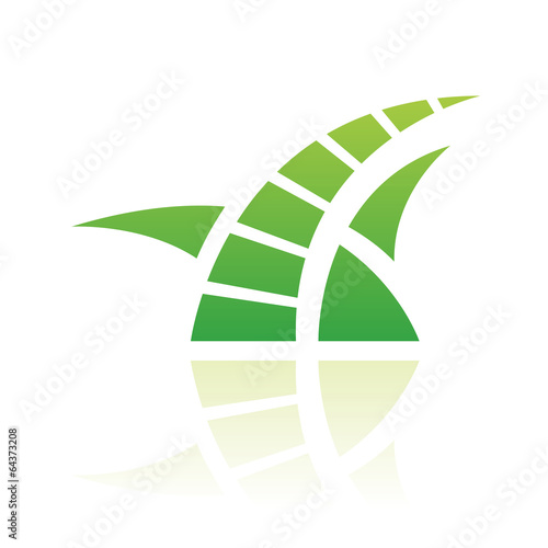 Grass Shaped Abstract Icon