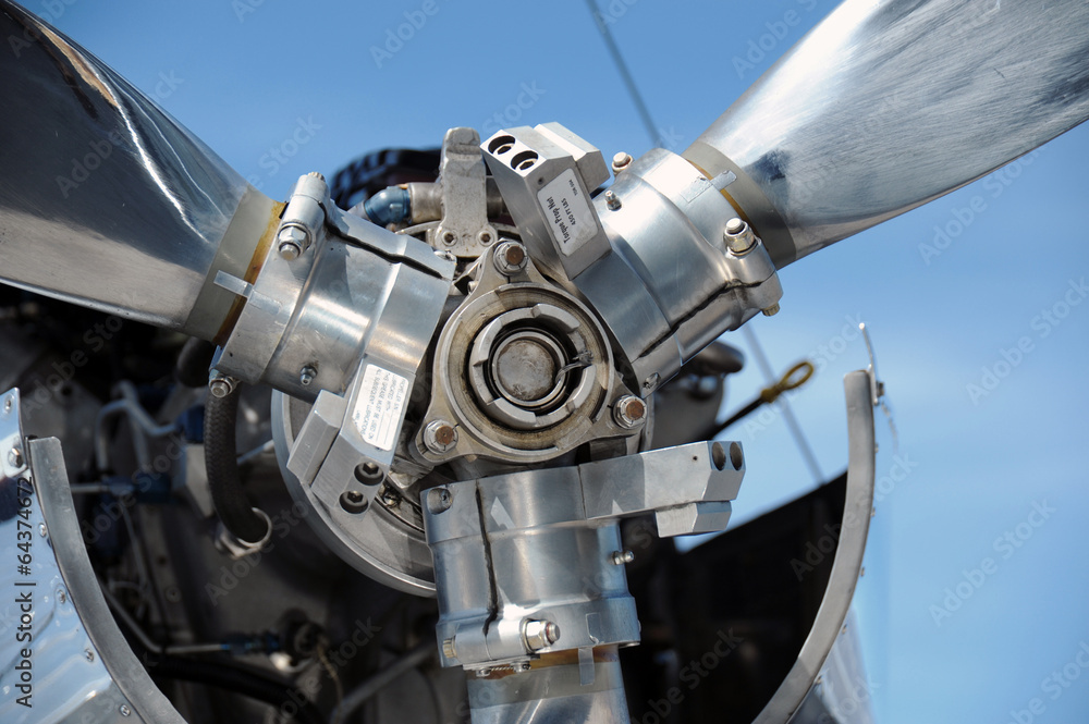 Small airplane propeller Small airplane propeller