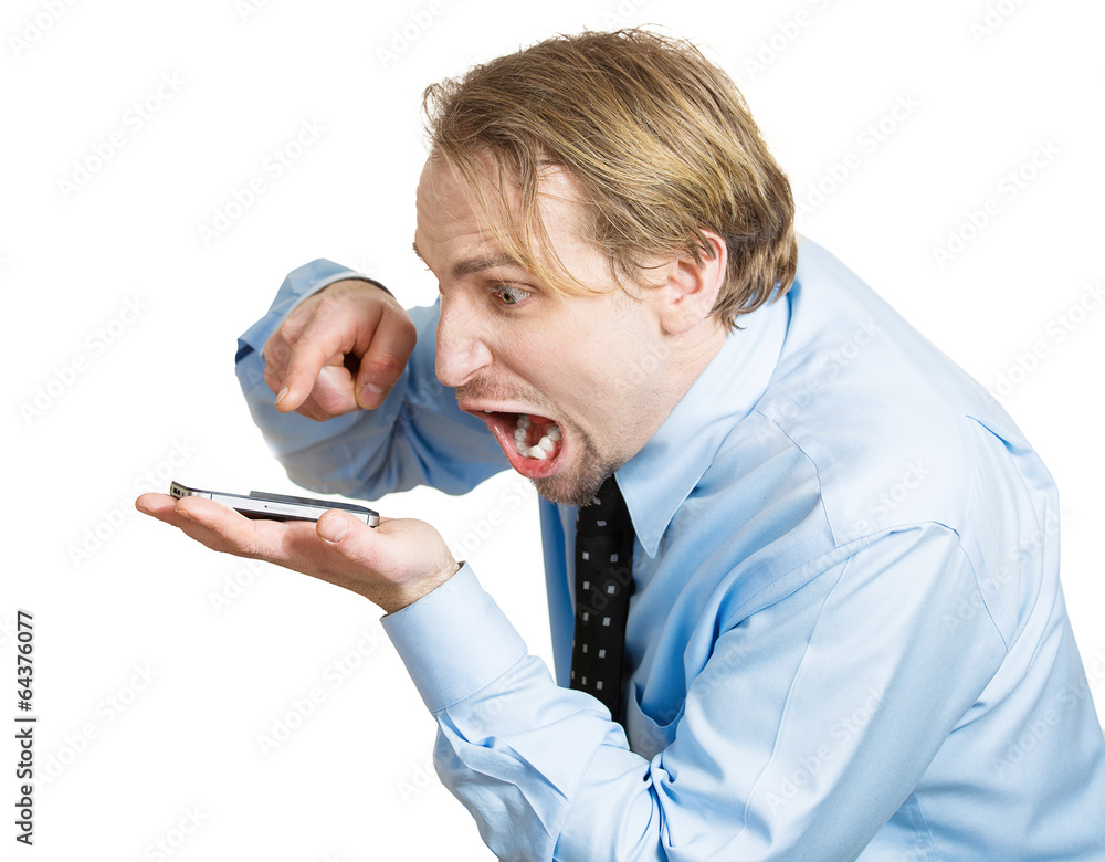 Cell phone rage Stock Photo Adobe Stock