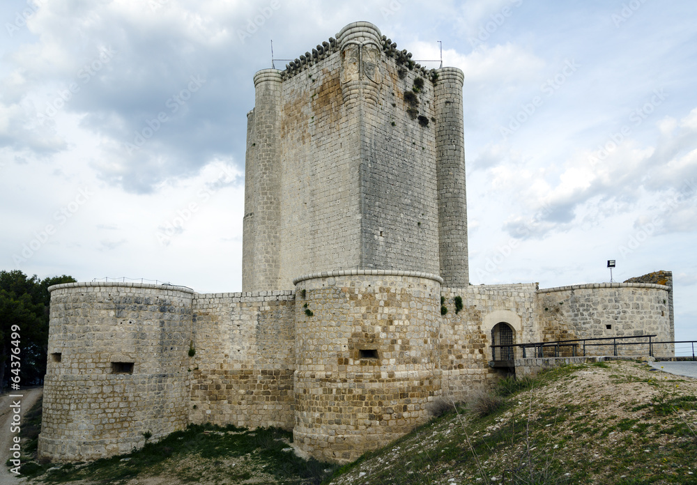 Castillo de Iscar in Valladolid province