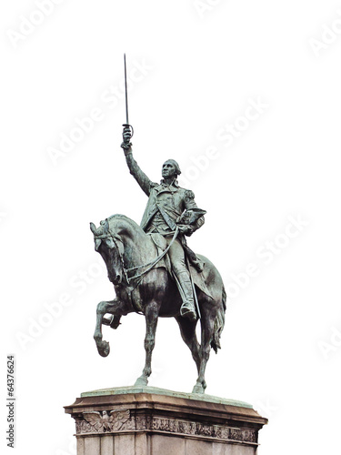 George Washington sculpture in Paris, France