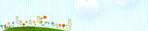 Blumenbanner
