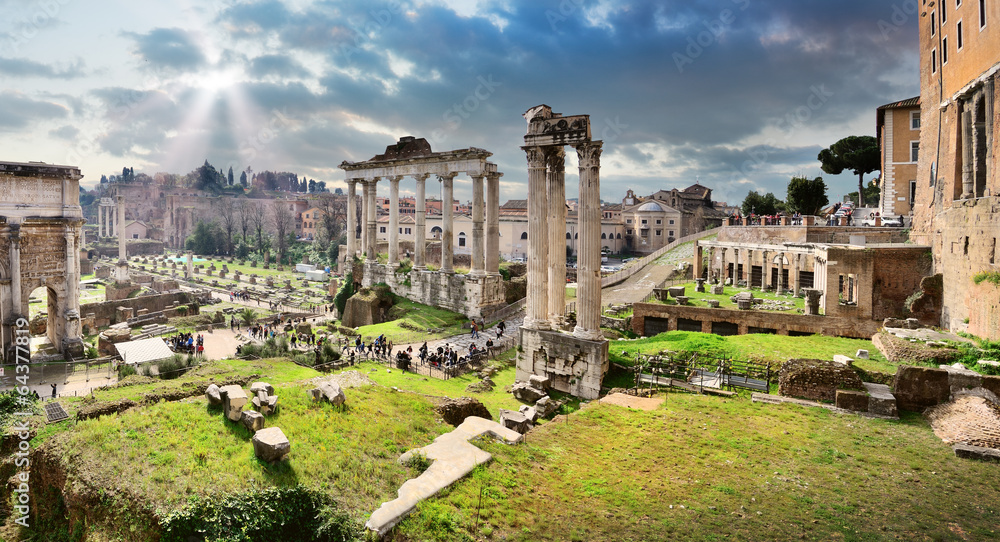 Naklejka premium Roman Forum, Rome
