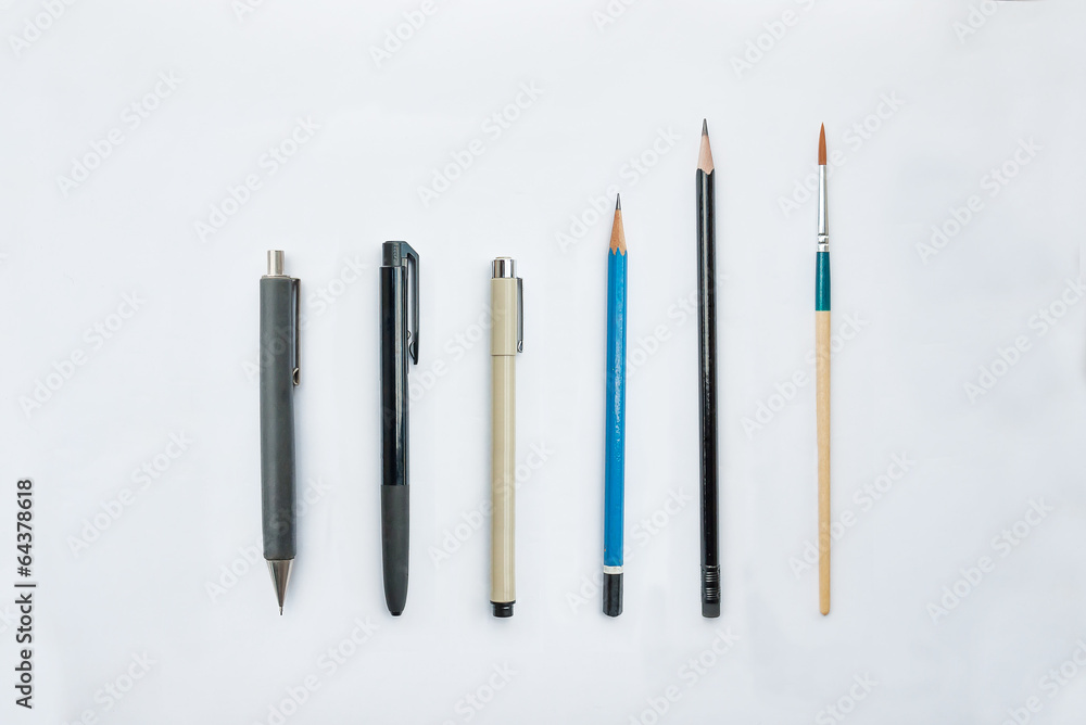 Paint and writing tools Paint and writing tools