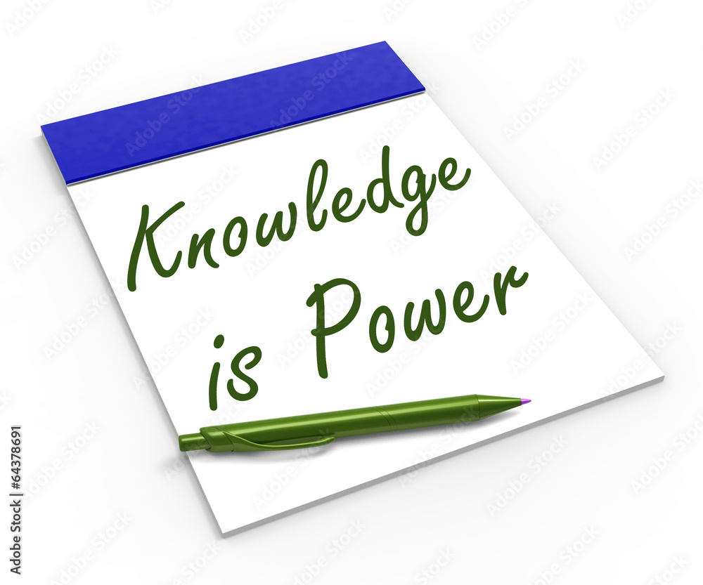 Knowledge Is Power Notebook Means Successful Intellect And Menta Knowledge Is Power Notebook Means Successful Intellect And Menta